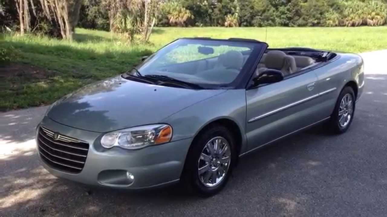 2004 Chrysler  Sebring Limited - View our inventory at FortMyersWA.com