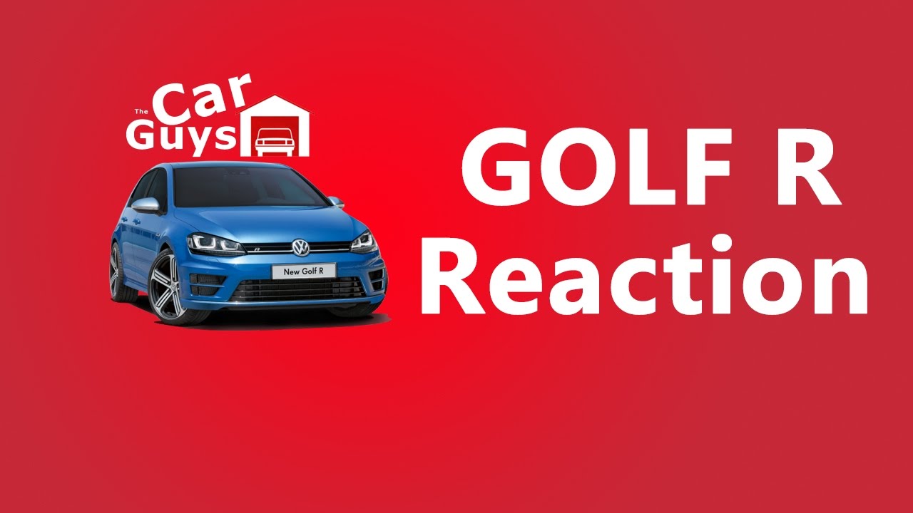 Mums Reaction to the New Golf R Launch Control