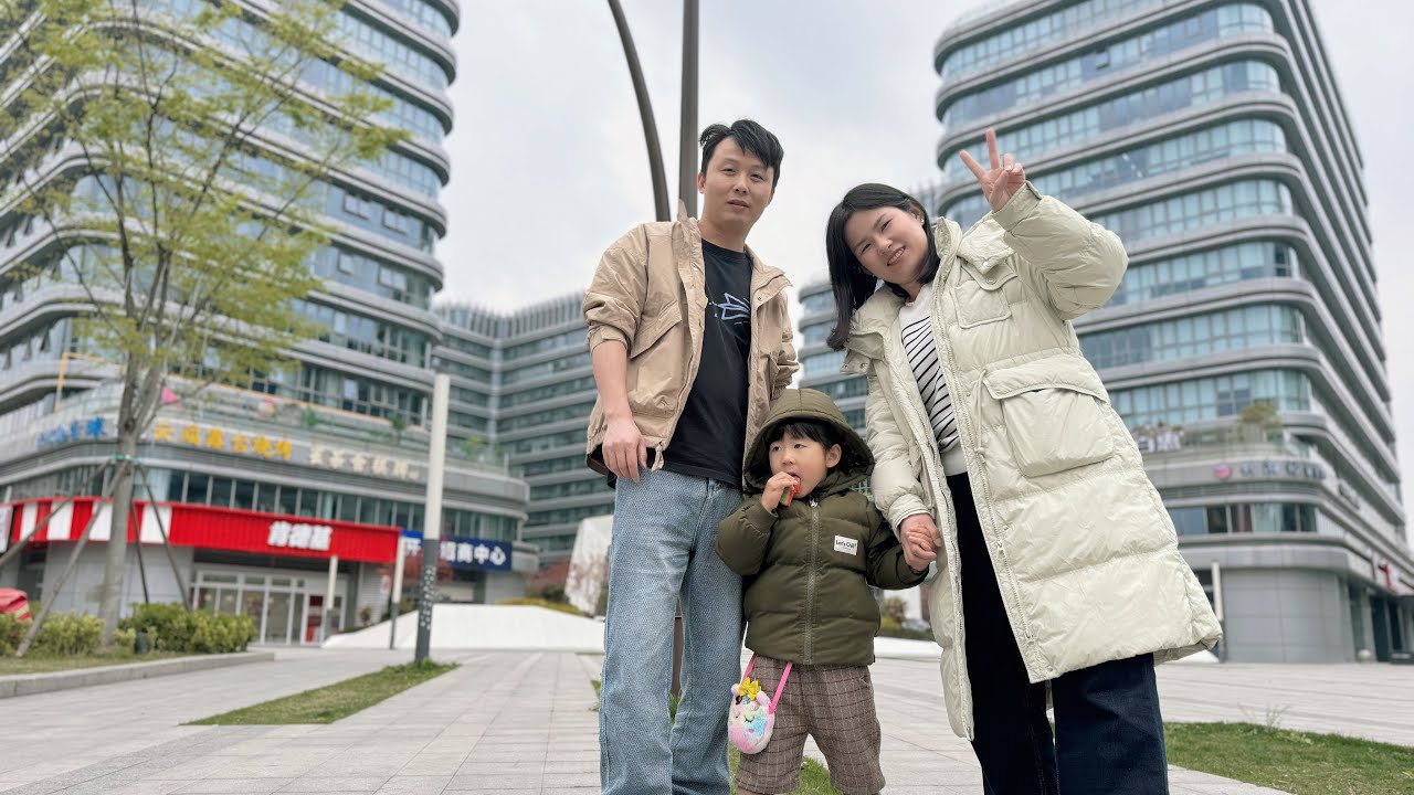 中日家庭vlog/帶鈴醬回中國杭州、一路上還遇到粉絲朋友、妹妹妹夫也來了