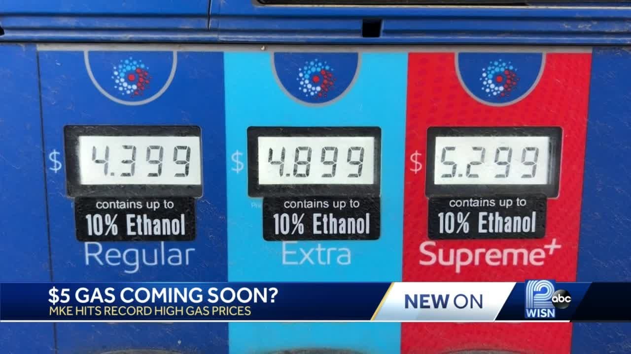 $5 gas prices could be just around the corner