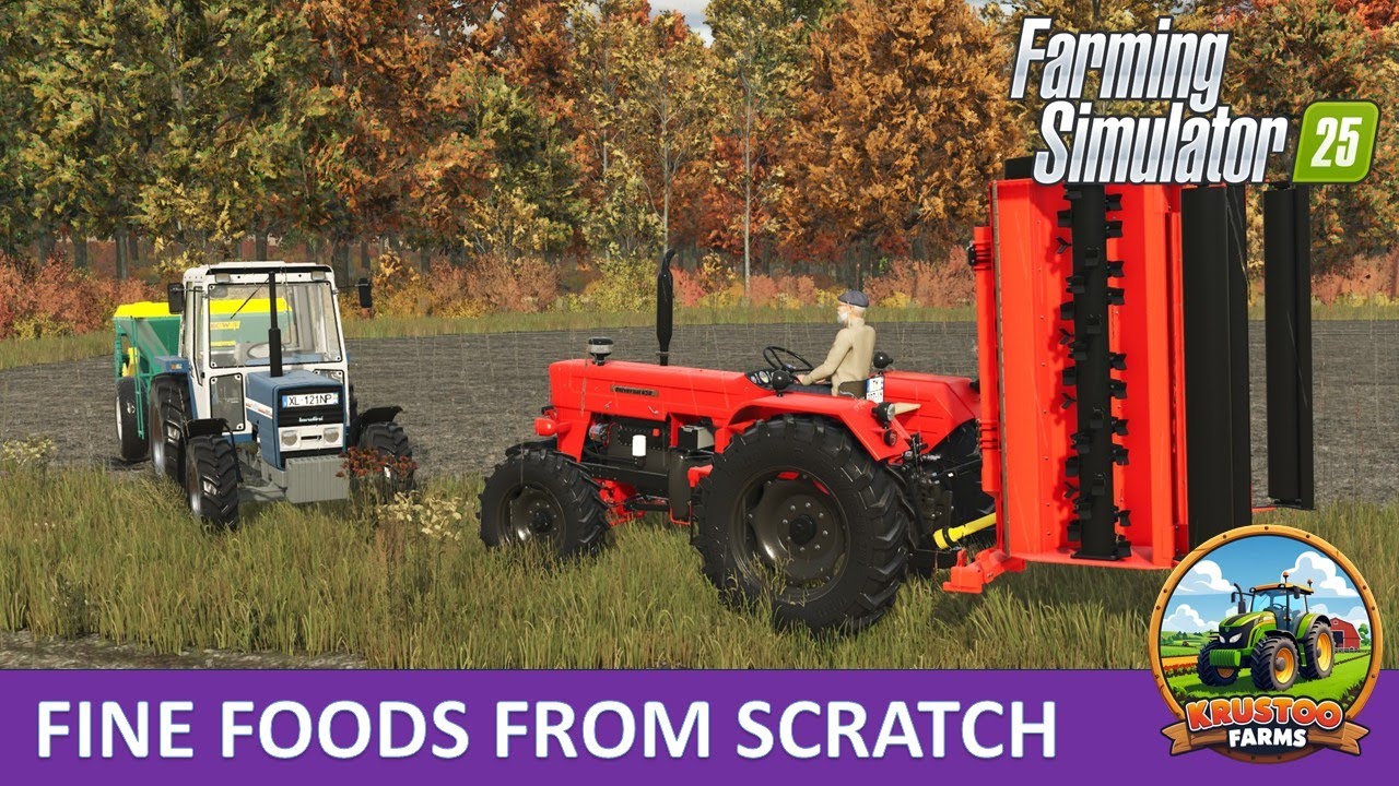 STORAGE SOLUTION FOR GARLIC & TOMATOES! SAVING UP FOR THE WINERY! - Farming Simulator 25 - EP12