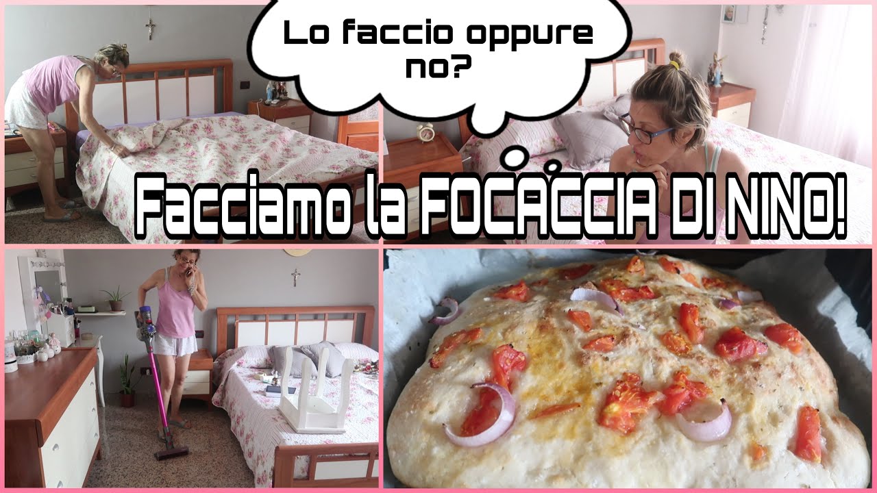 VLOG CASALINGO: medito danni, grandi pulizie e facciamo la focaccia pi&ugrave; famosa del web(with PATATA)!