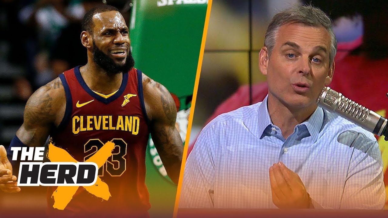 Colin Cowherd reacts to LeBron's Game 1 performance vs Boston | NBA | THE HERD