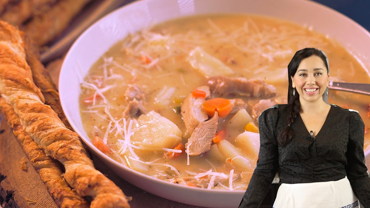 Quick & Easy!! Lemony White Bean & Chicken Soup