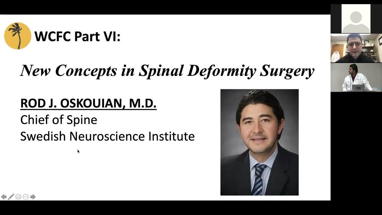 New Concepts in Spinal Deformity Surgery - Rod J. Oskouian, M.D.