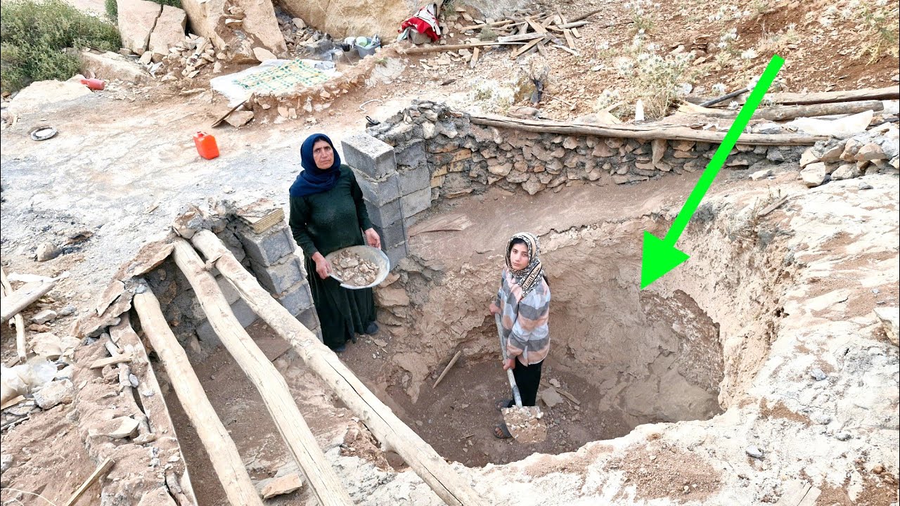 Rebuilding a cave on a rock; Hope in the heart of poverty
