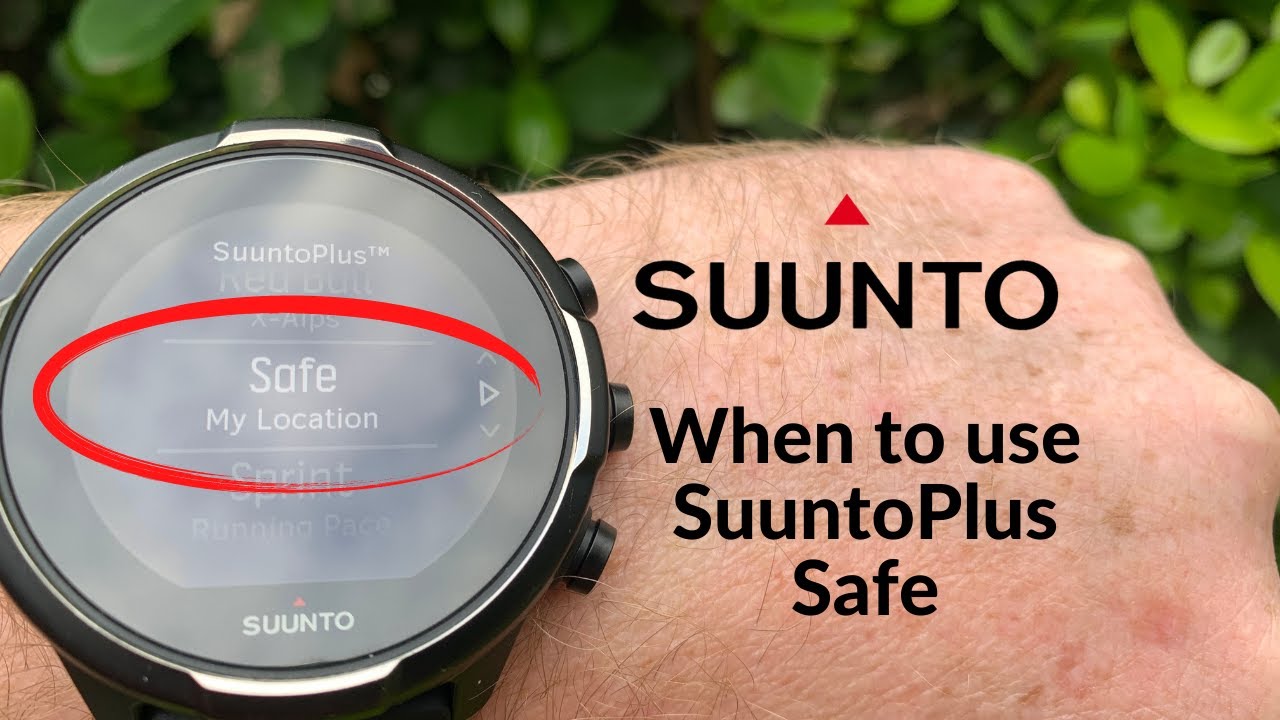 SuuntoPlus | Safe