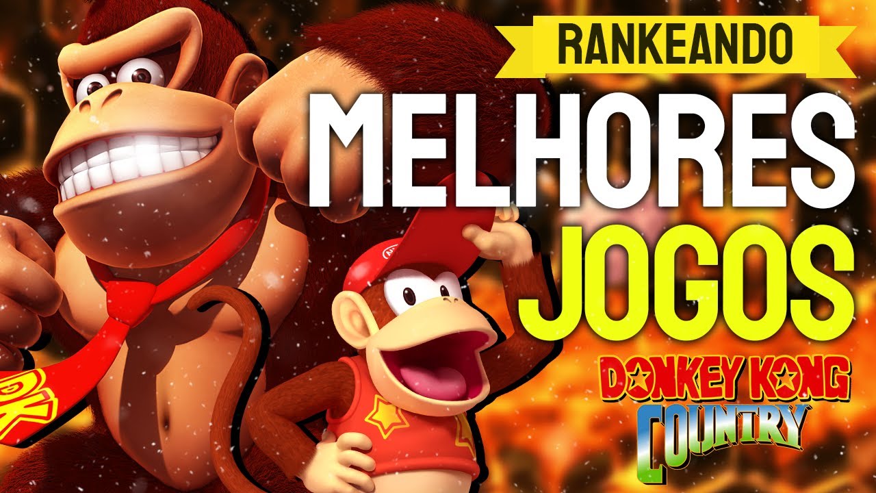 Os MELHORES Donkey Kong Country I Rankeando Franquias