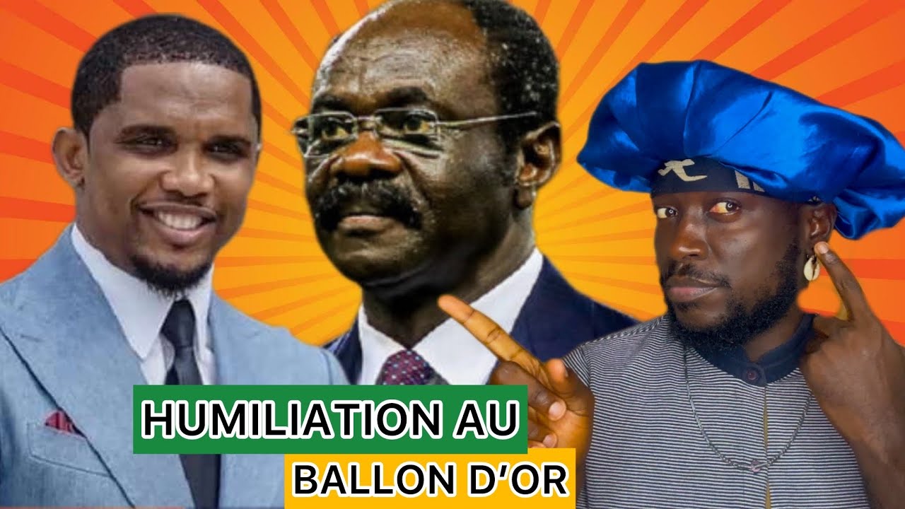 LE MINISTRE DES SPORTS humilié à la cérémonie du BALLON D’OR CAMEROUNAIS 