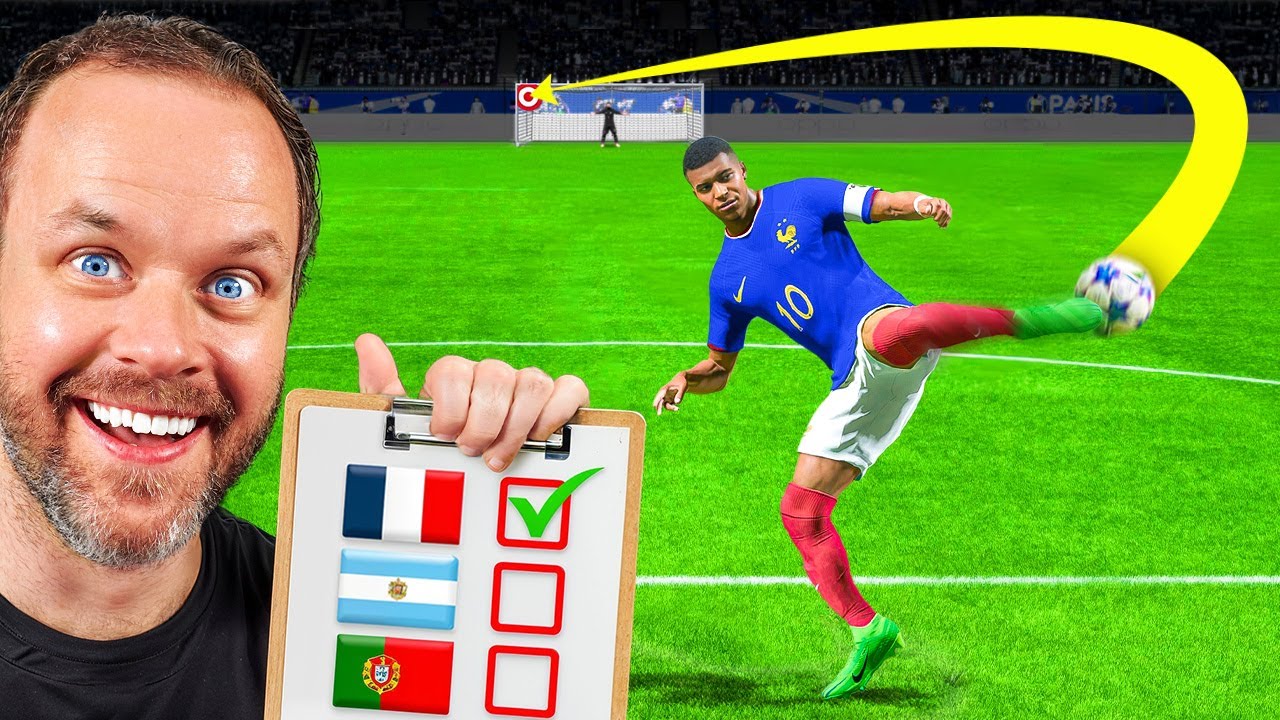 1 потрясающий гол за каждую страну