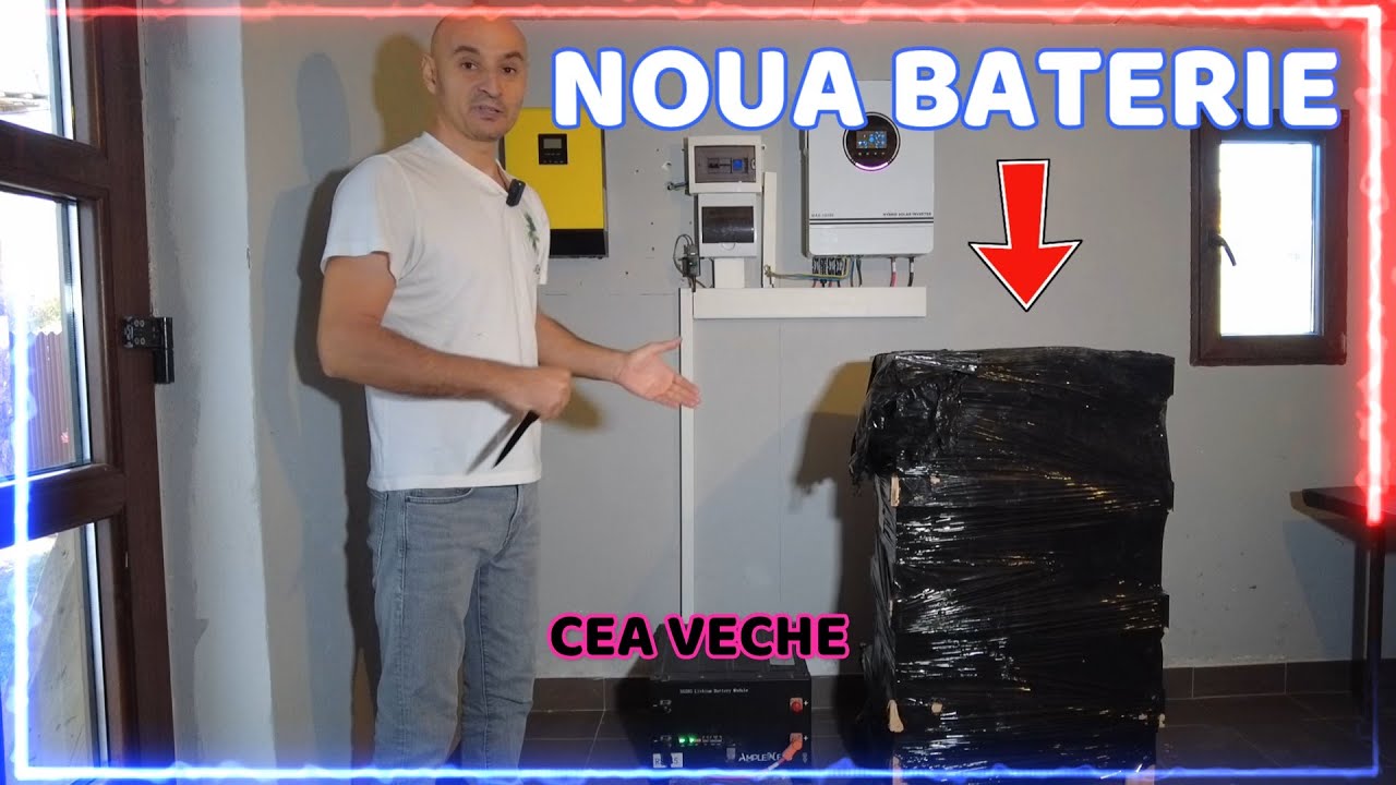 NOUA BATERIE solara a sosit. Cât de mare este, cât a costat si ce voi face cu ea!