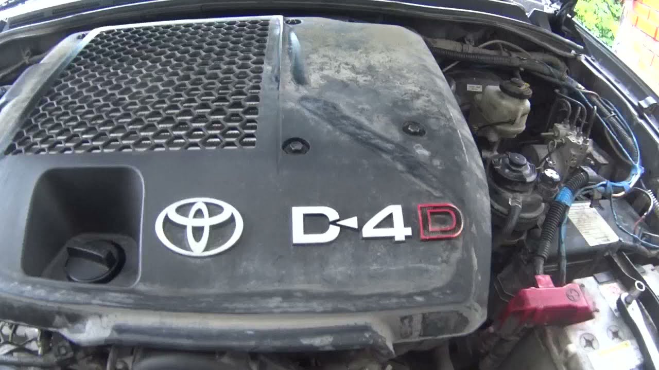 Toyota Hilux (KUN26), устраняем течь масла ДВС.