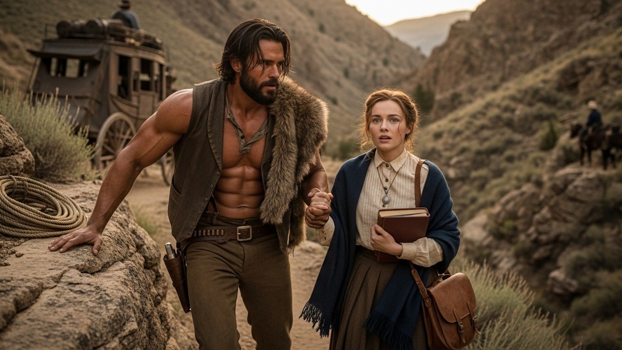 Outlaws Blocked the Stagecoach Pass—Mountain Man Found a Hidden Trail and Led Her Through Safe