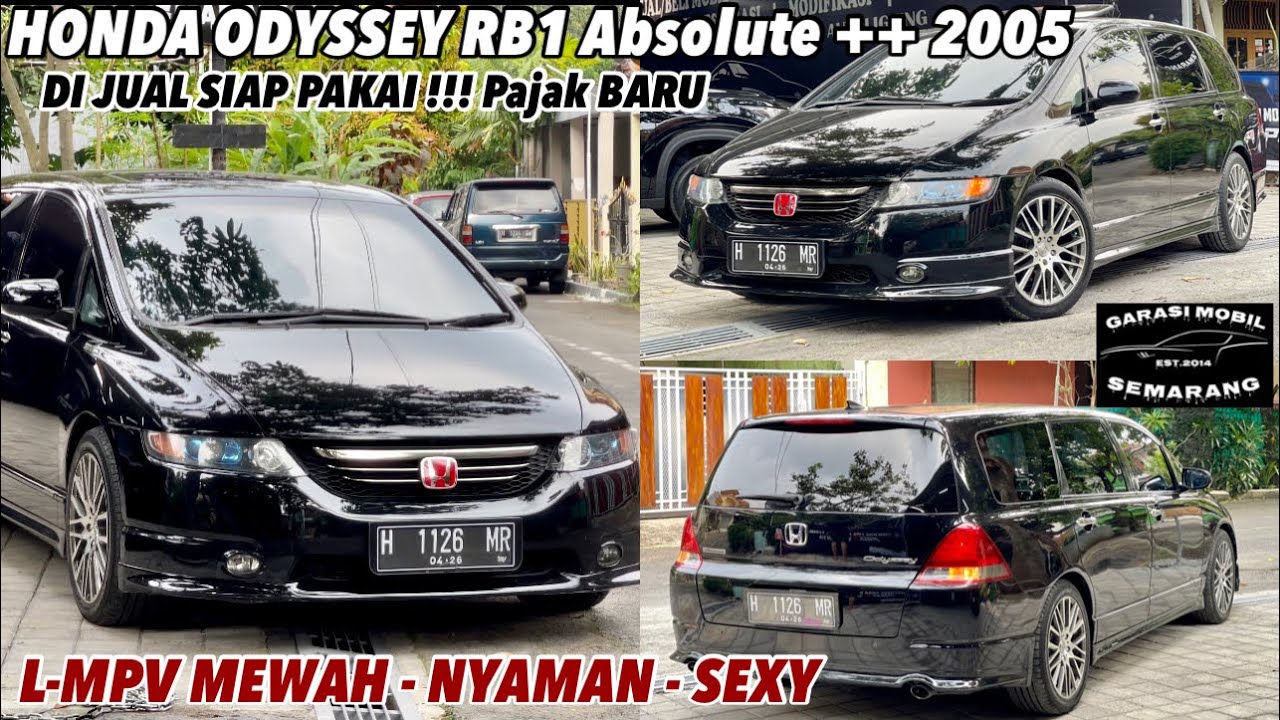 Honda Odyssey Absolute ++ Rb1 2005 Di jual Siap pakai #jualbelimobilbekas #honda #odyssey