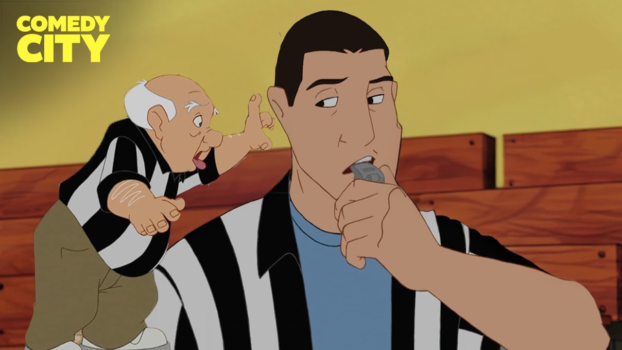 Whitey Teaches Davey How To Be A Referee | Eight Crazy Nights (Adam Sandler)