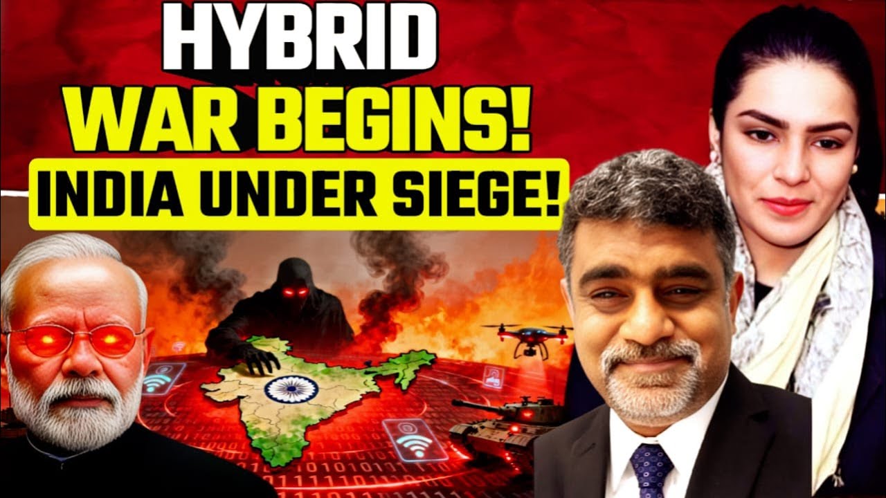 HYBRID WAR BEGINS! India Faces Decentralized  Multi-Front Threat | Desh Kapoor | Amber Zaidi