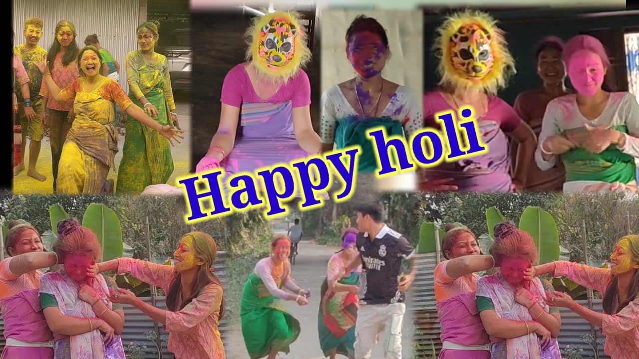 Happy Holi agaimwn//Jwbwr enjoy kalambai//@Bijaujali official video 