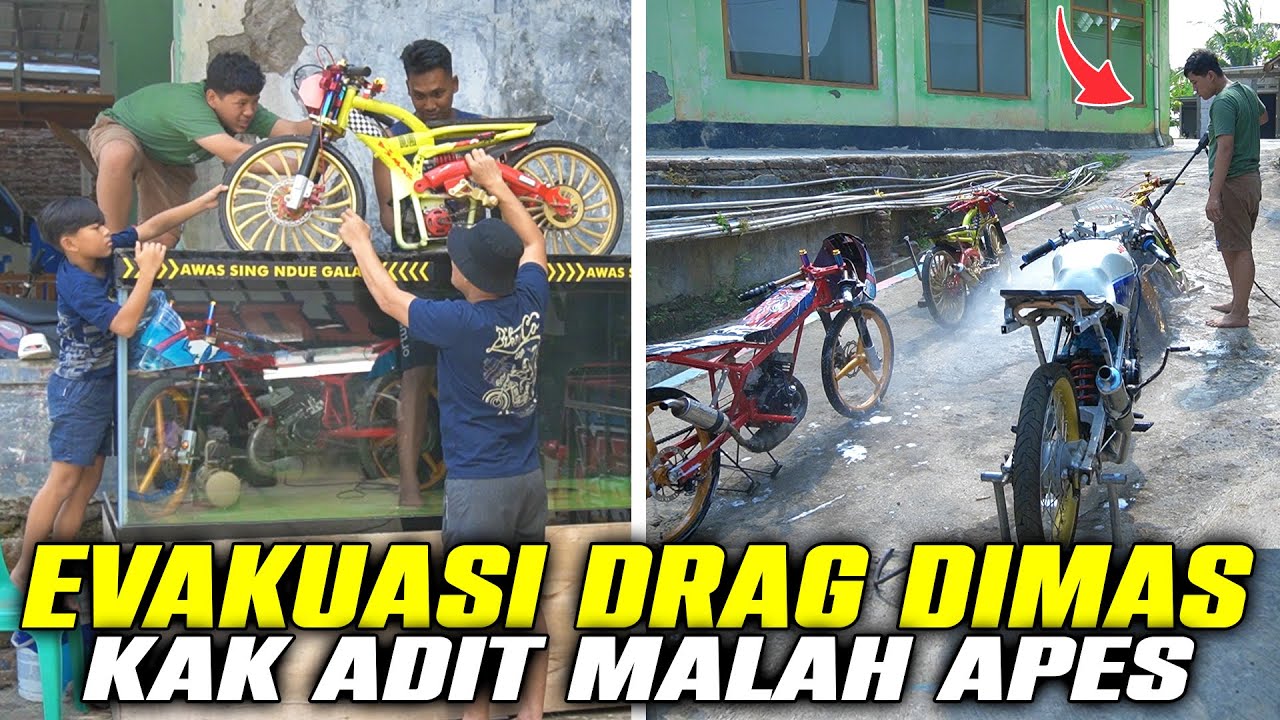 EVAKUASI DRAG DIMAS!! KAK ADIT DIKERJAIN DIMAS DAN AYAH..