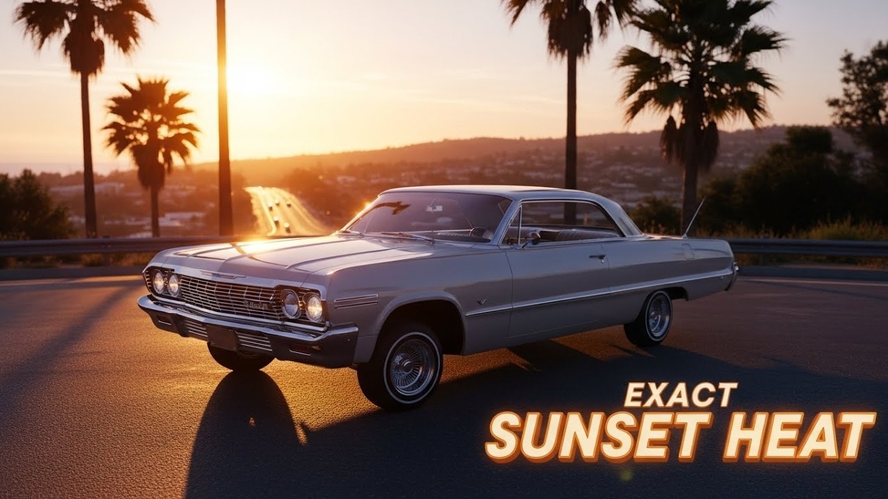 SUNSET LOWRIDER HEAT ☀️  West Coast G-Funk Mix for Chill & Cruise (Golden Hour Vibes)