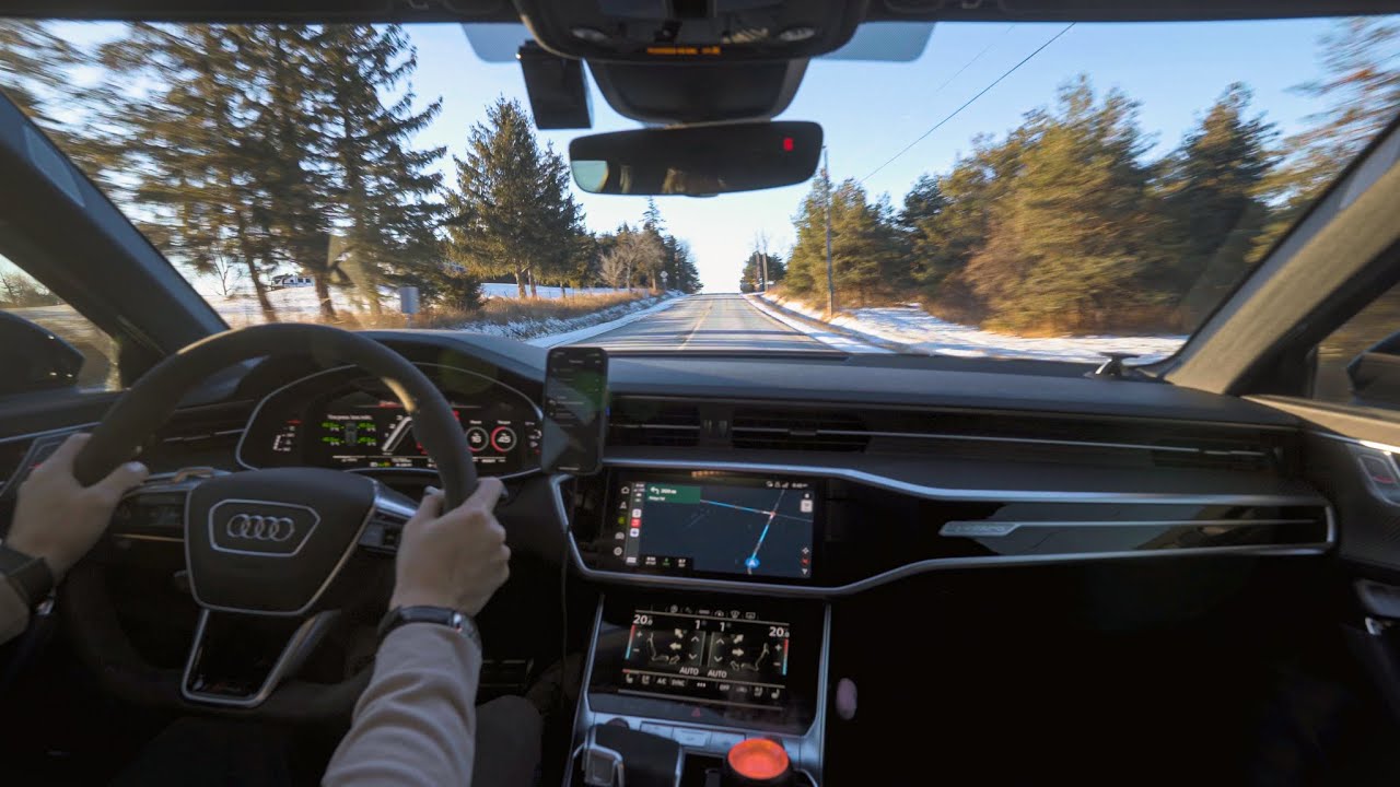 Audi RS6: An Epic Winter Mountain Drive | What You Can Do with This Ultimate Family Wagon