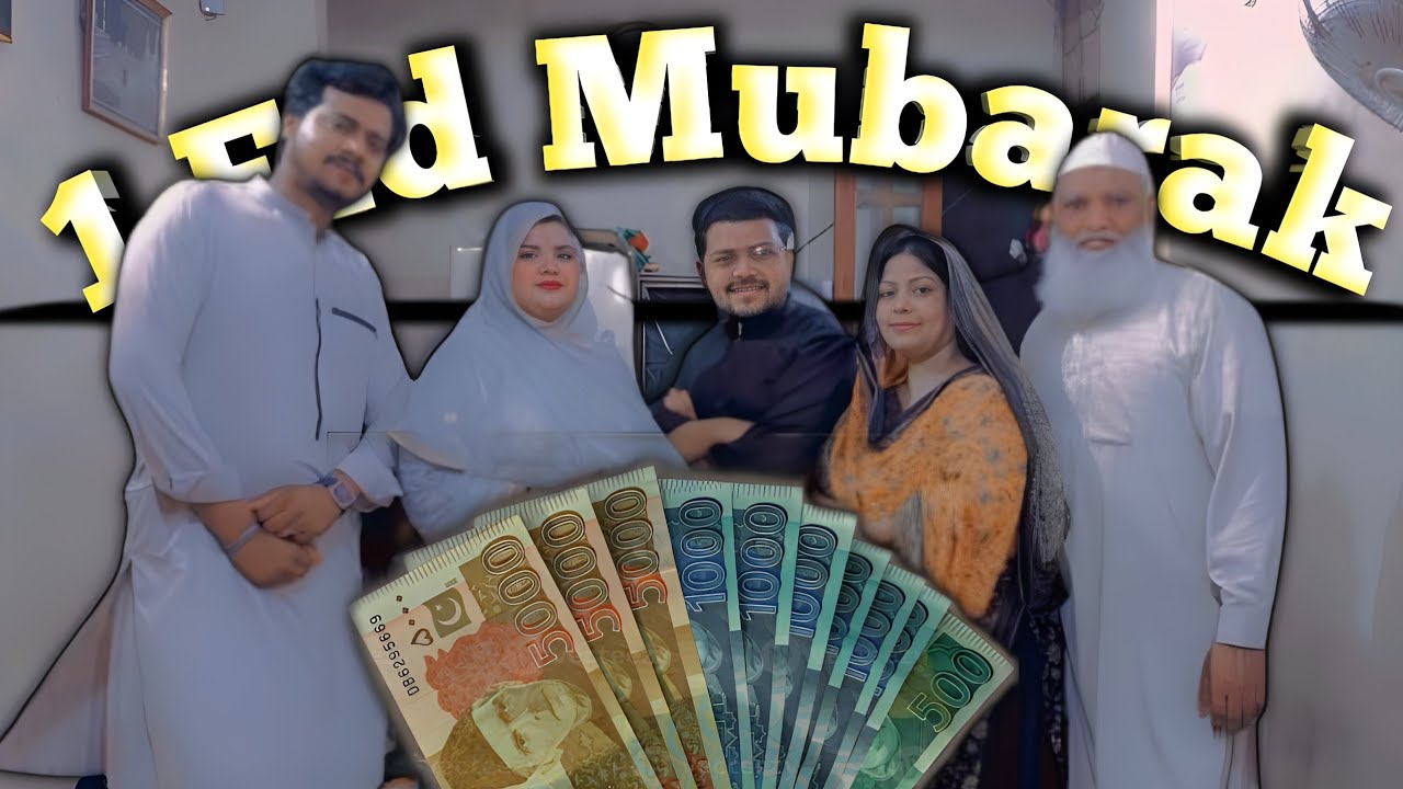 '1 Eid UL Fitr Mubarak Family Vlog 2024 ❤'