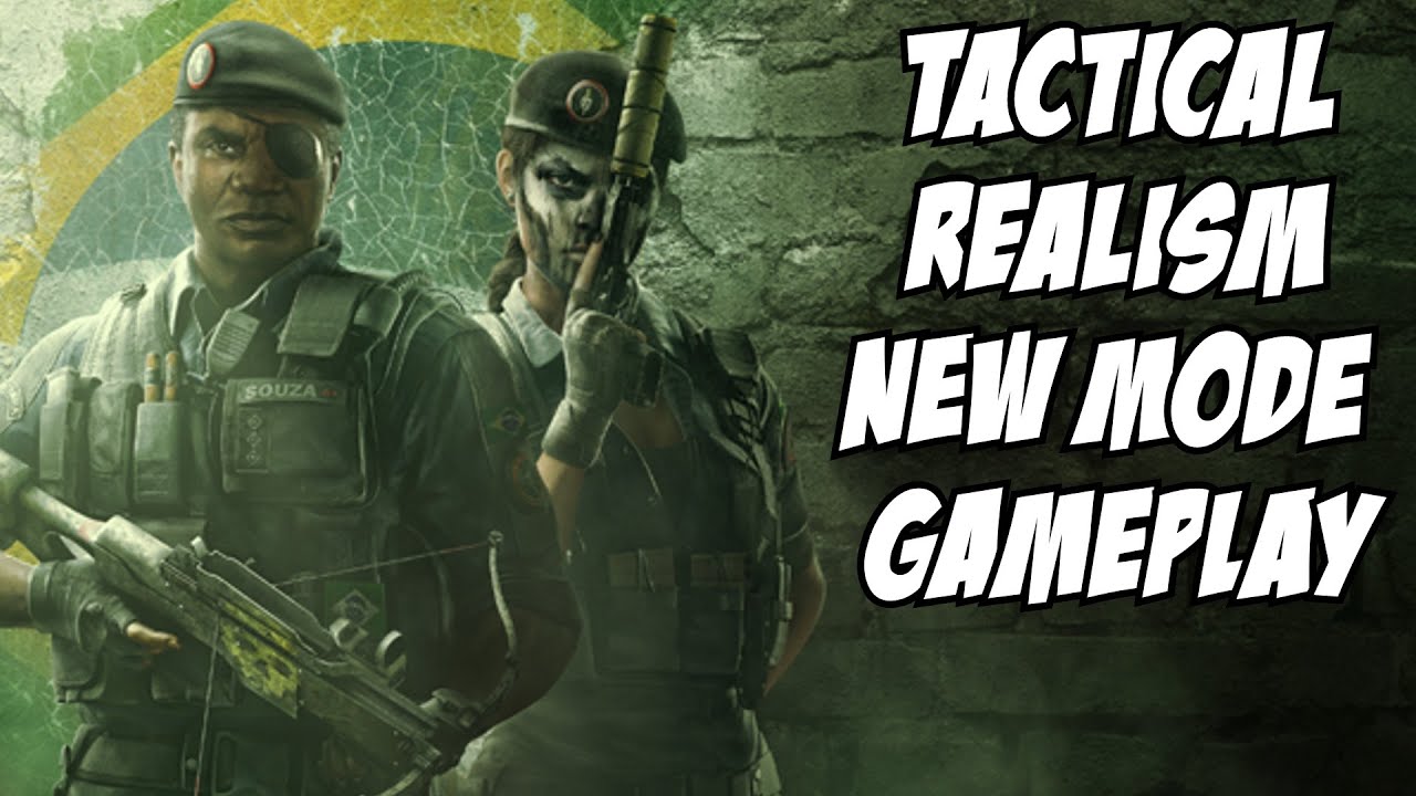 Rainbow Six Siege Tactical Realism Gameplay NEW MODE Skull Rain Brazil Operator Macie Jay Serenity17