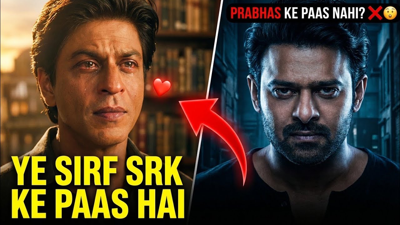 SRK ka wo talent jo Prabhas ke paas bhi nahi | Shah Rukh Khan vs Prabhas