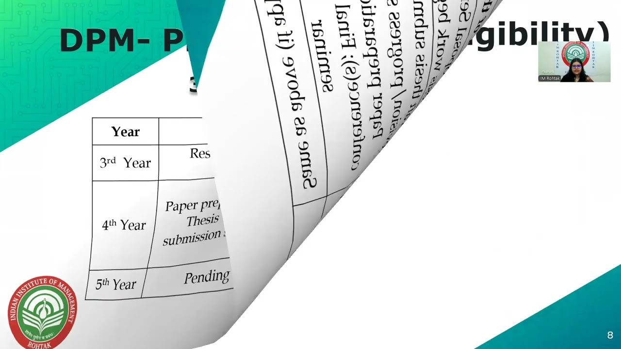 Discover IIM Rohtak's Doctoral Programme in Management (DPM)