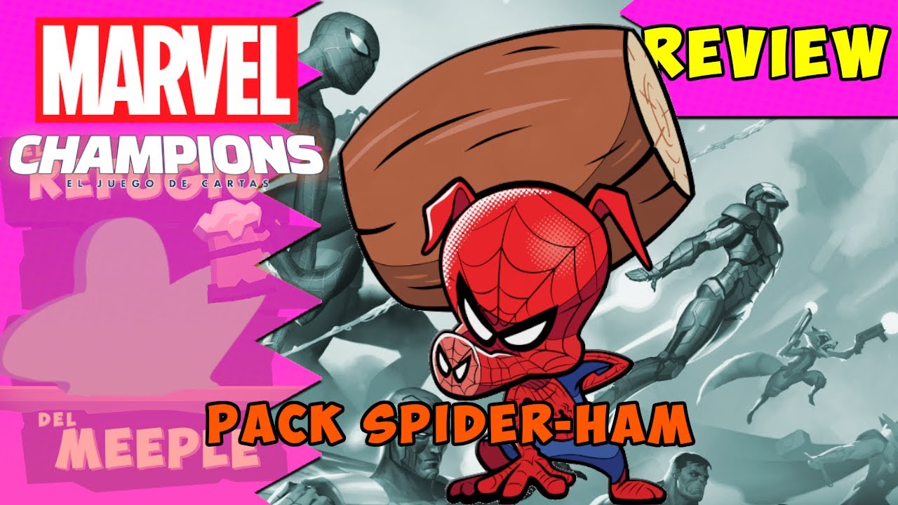 [Unboxing] Marvel Champions: Spider-ham | Review del pack de héroe