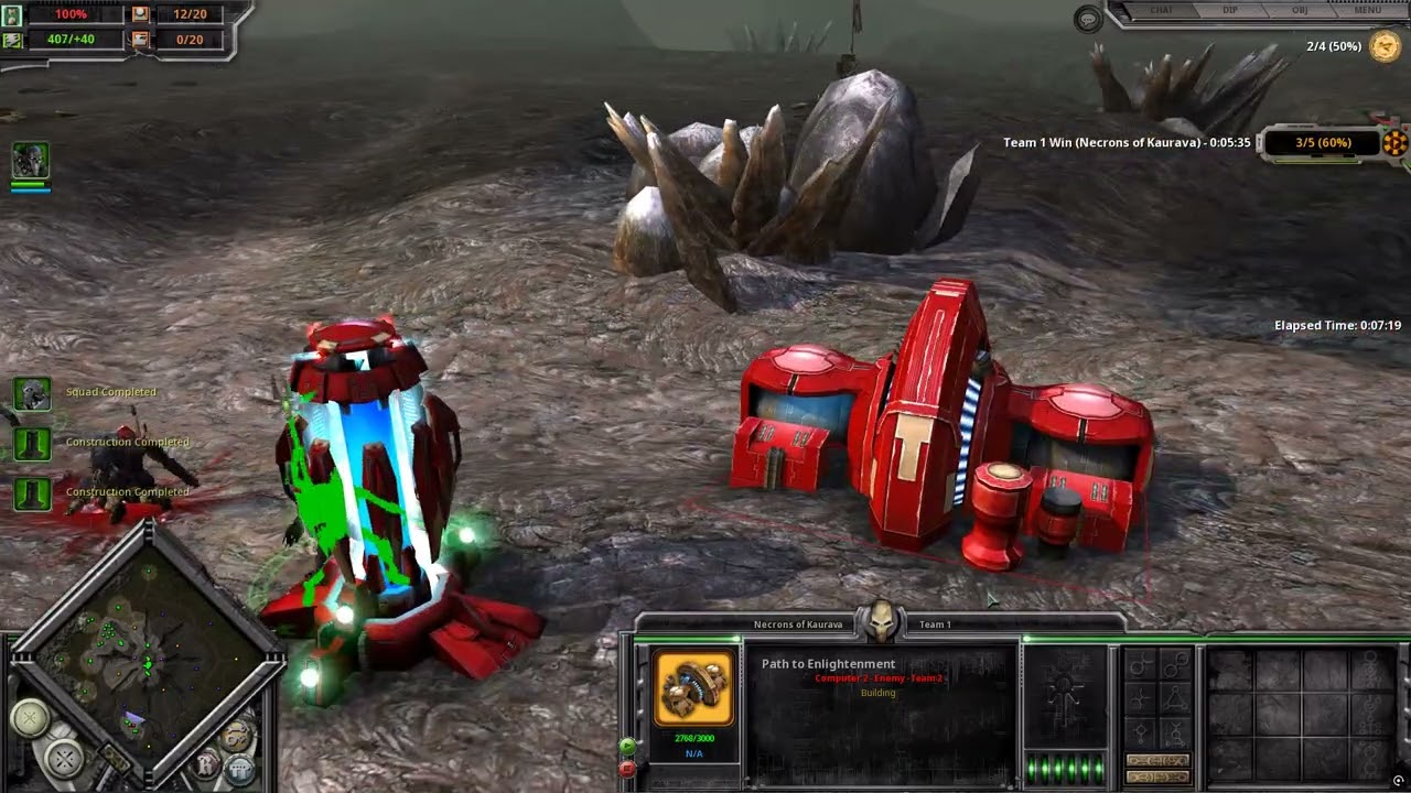 Dawn of War: Soulstorm (Definitive Edition) - Necrons Campaign: Province 9