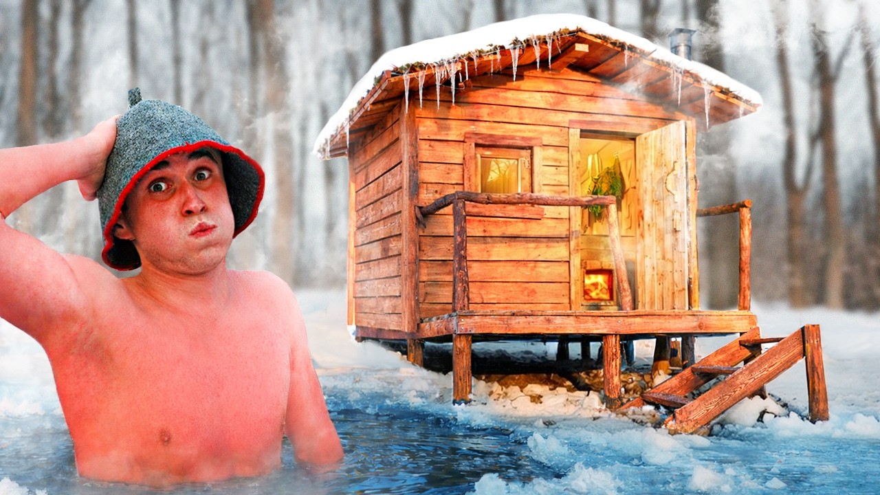 HO COSTRUITO LA CABINA PIÙ ACCOGLIENTE IN MEZZO AL BOSCO!