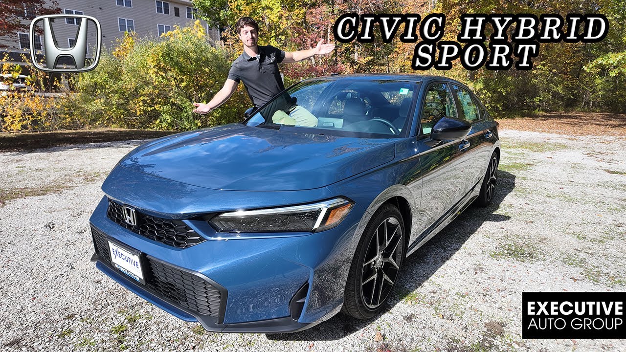 Honda Civic Hybrid Sport 2026 года — доступный и экономичный