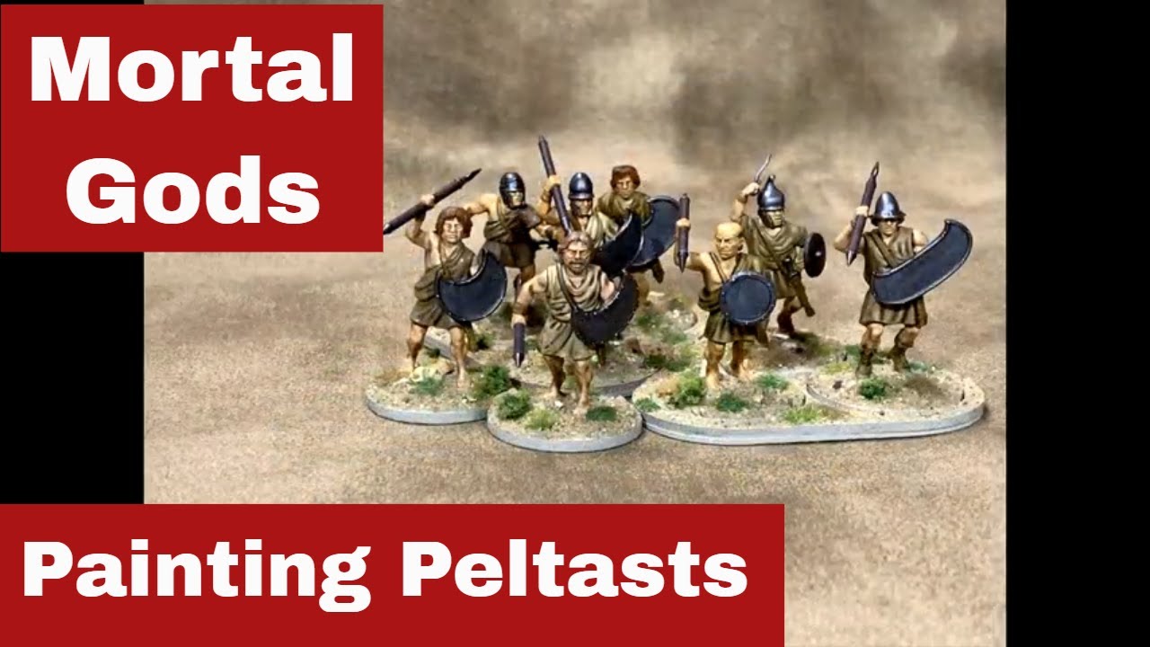 Painting Ancient Greek Peltasts for Mortal Gods