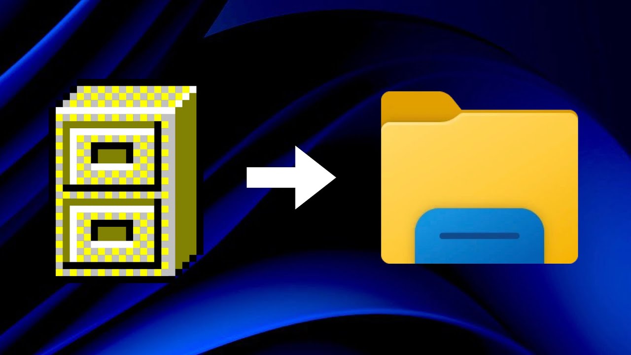 Windows File Explorer Evolution (1.01 - 11)