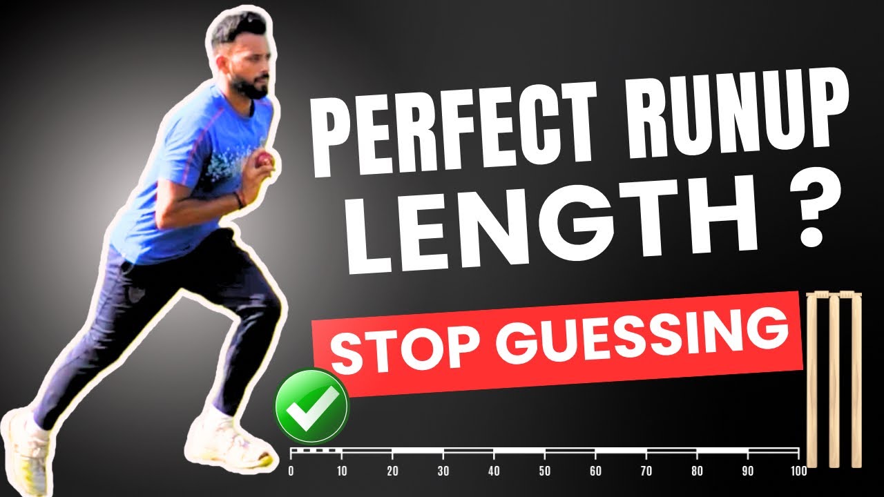 How To Measure Bowling Runup❓Best Tips to Find Your Runup Length | Cricket Tips