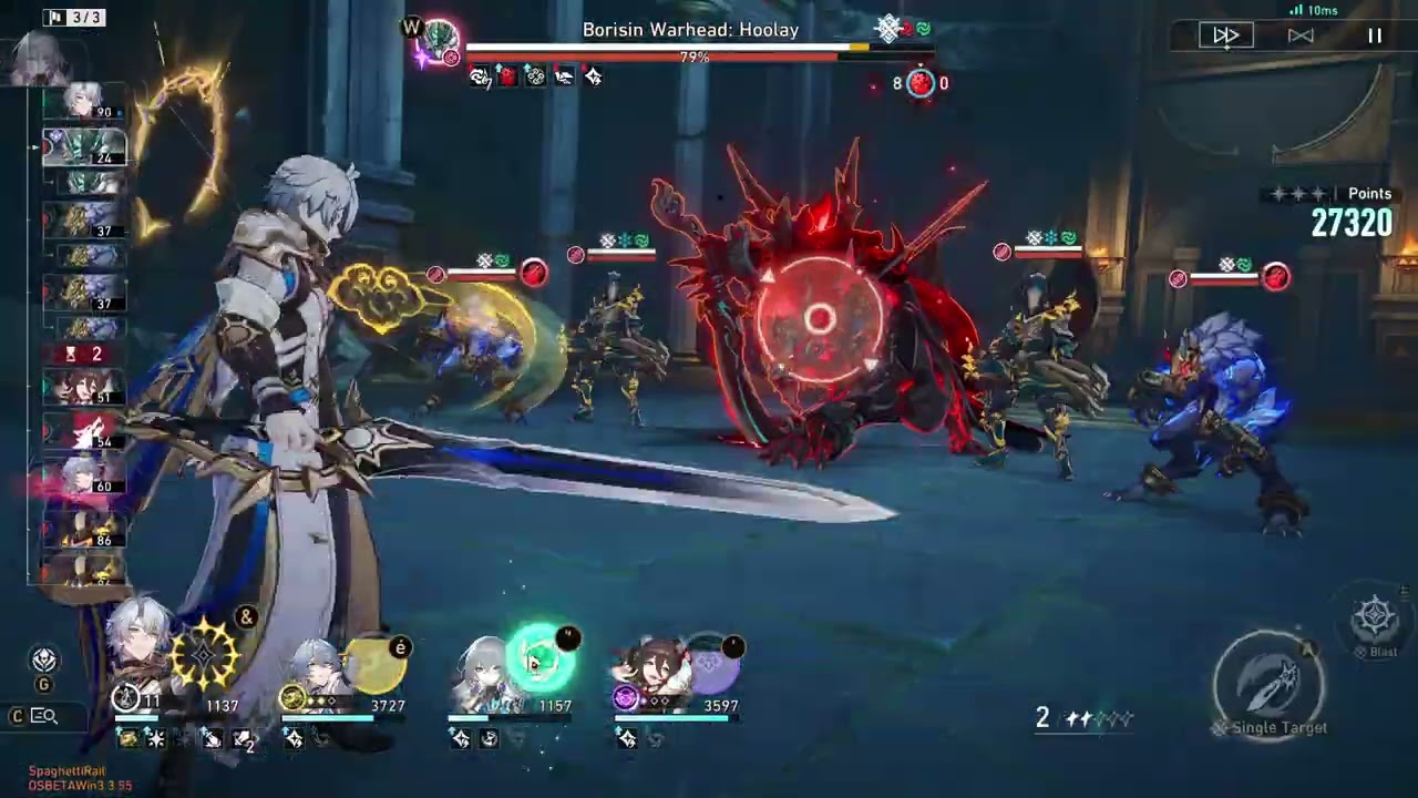 [V5] E1S1 Phainon destroys PF by stealing AV