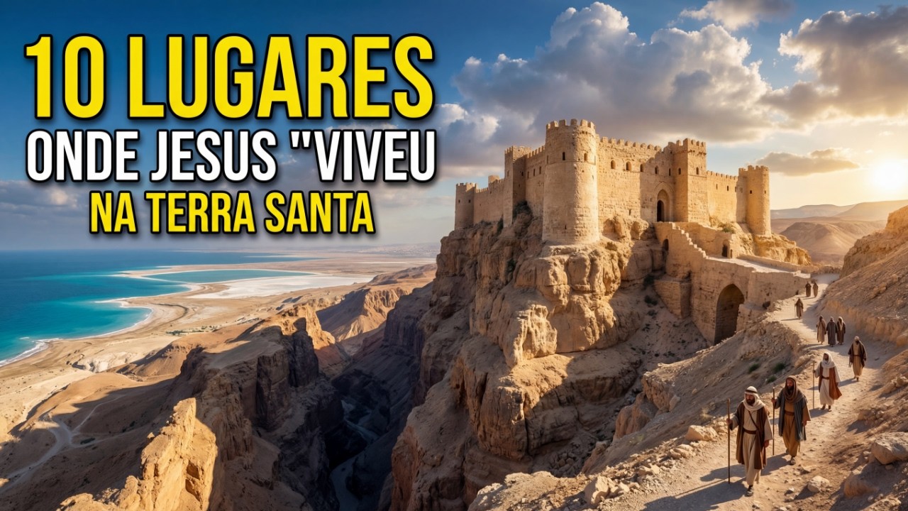 Como Era Os 10 LUGARES Onde JESUS Viveu Na TERRA SANTA. Veja Como Era E Como Estão Hoje.