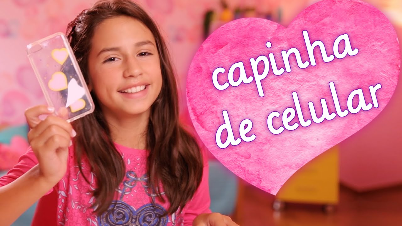 COMO FAZER CAPINHAS DE CELULAR ÚNICAS  ❤ MUNDO DA MENINA