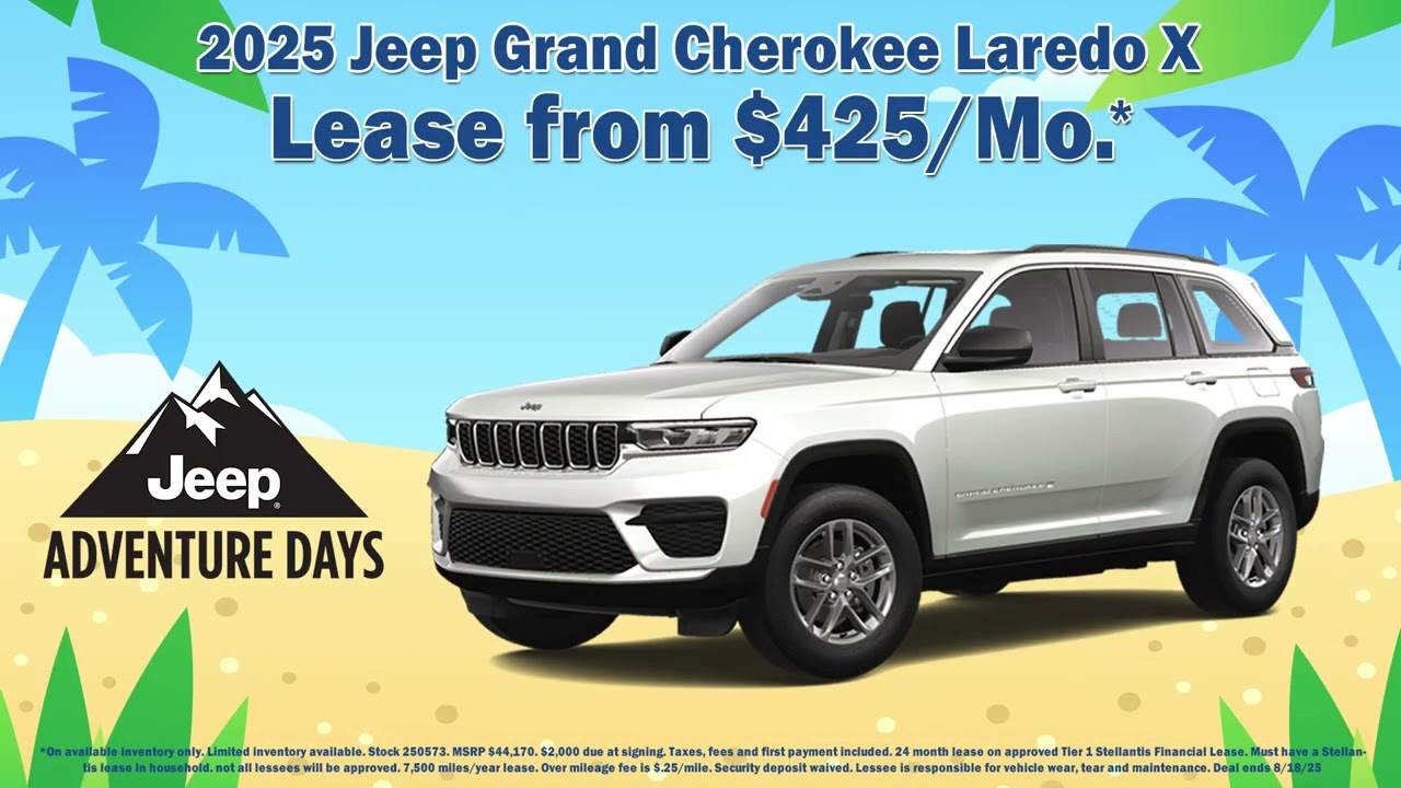 Stress free car shopping - Lease a Jeep Compass or Jeep Grand Cherokee - Buffalo, NY