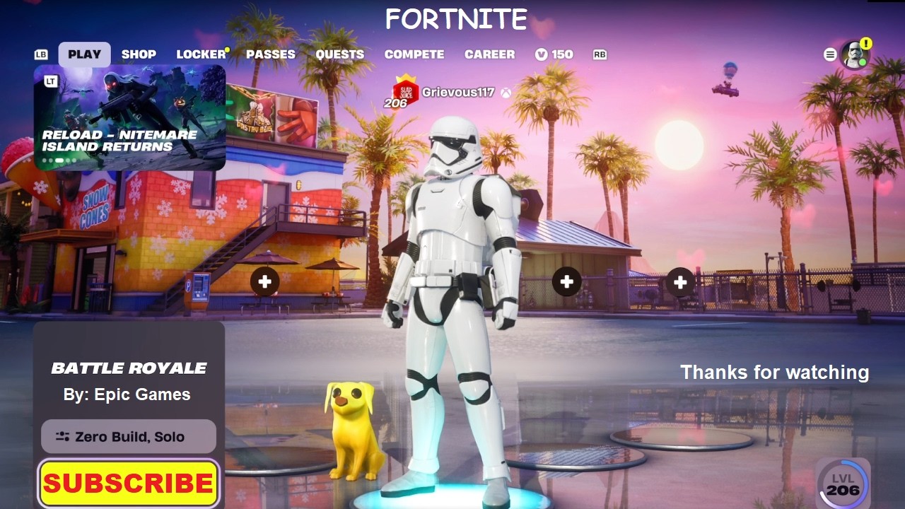 Fortnite: Battle Royale Solo Gameplay