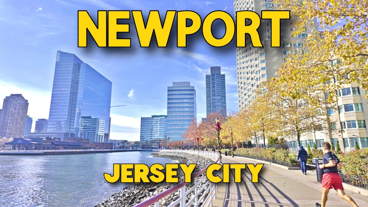 【4K】𝐖𝐀𝐋𝐊 🇺🇸 Exploring Newport in Jersey City, NJ
