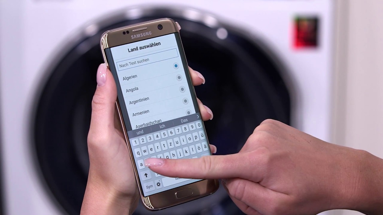 Samsung AddWash: Steuerung mit Smart Control