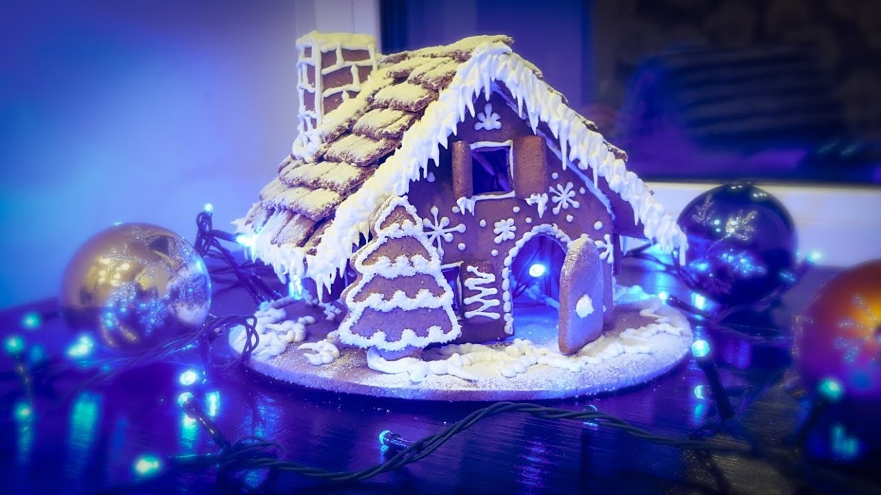 Сказочный пряничный домик🏰подробный мк+схема🏰Gingerbread house