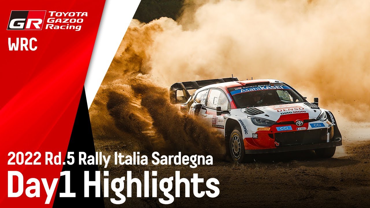 TGR WRT Rally Italia Sardegna 2022 - Day 1 highlights