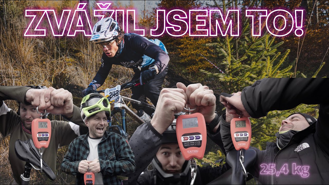 KOLIK VÁŽÍ KOLA ČESKÉ ENDURO ŠPIČKY?