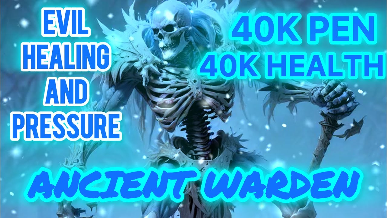 ESO 💀PURE EVIL💀 The Ancient Warden One Bar PVP Build Update 41