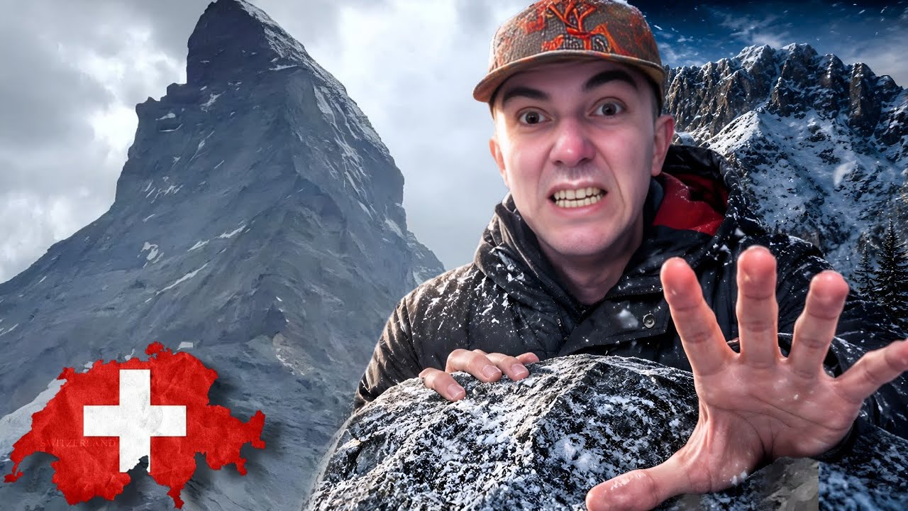 J'ai Grimper Une Montagne En Suisse