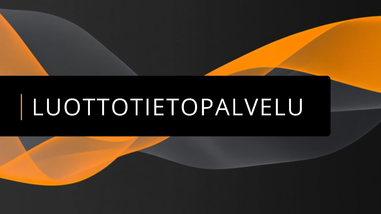 eFina - Intrum luottotietopalvelu