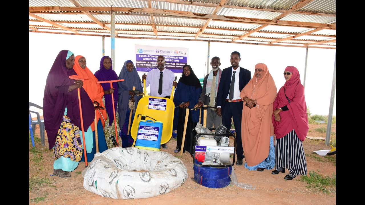 Handover of Farming Machinery and Equipment | Bo'ame Women Farmers Cooperatives