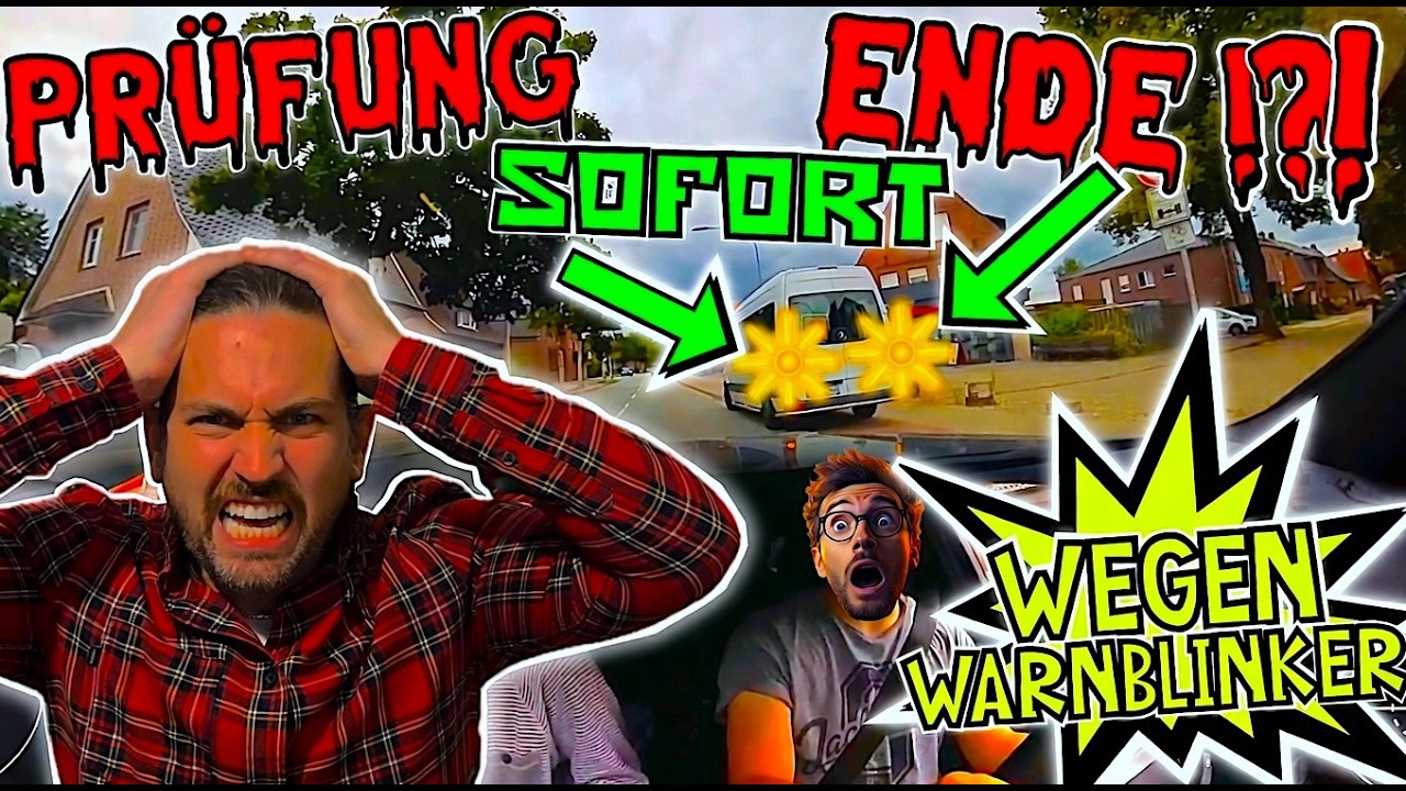 BUS MIT WARNBLINKER... und er fährt einfach vorbei?! 😱